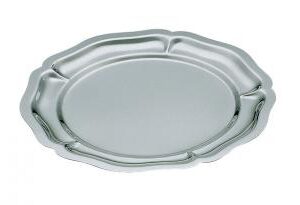 Plat Inox Ø 300 mm - Vitrine Inox 18% style LXV