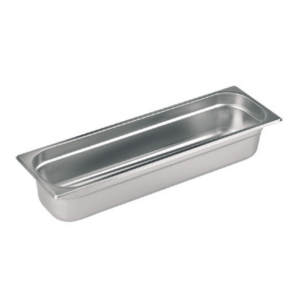 Plat Inox 530x165x40 mm - Four Inox 18/10 - Gastronorm 2/4