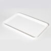 Plat Plexi blanc - 360x250x17 mm
