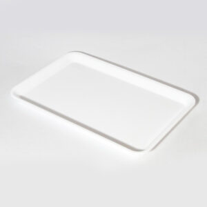 Plat Plexi blanc - 360x250x17 mm