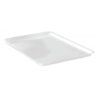 Plat Plexi blanc - 530x325x17 mm - Gastronorm 1/1