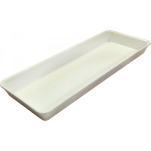 Plat Plexi blanc - 530x210x40 mm - Gastronorm 2/5