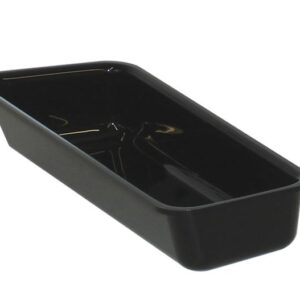 Plat Plexi noir - 280x105x50 mm