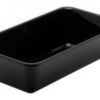 Plat Plexi noir - 325x176x50 mm - Gastronorm 1/3