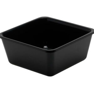 Plat Plexi noir - 180x180x80 mm