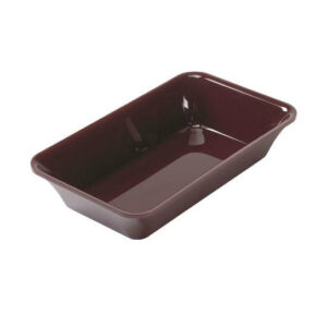 Plat Plexi bordeaux - 265x162x50 mm - Gastronorm 1/4