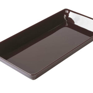 Plat Plexi bordeaux - 487x265x50 mm - Gastronorm 3/4