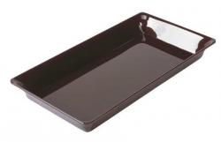 Plat Plexi bordeaux - 487x265x80 mm - Gastronorm 3/4