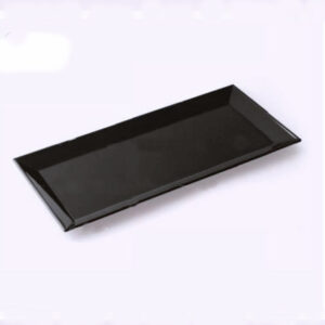 Plat mélamine noir - 350x165x20 mm