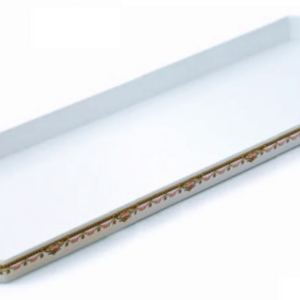 Plat mélamine pompadour - 560x190x33 mm