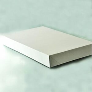 Boîte pour Plateau traiteur 28x42x6 cm - blanche (x100)