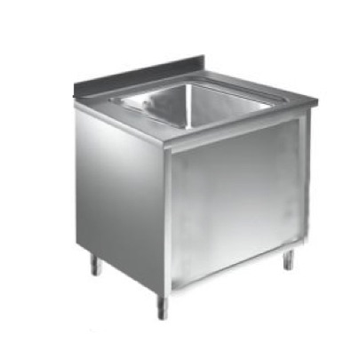 700x700x880 mm - 1 Cuve de 500x500x300 mm - Plonge sur meuble 1 700x700x880 mm - 1 Cuve de 500x500x300 mm - Plonge sur meuble