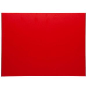 Planche poly HACCP épaisseur 25 mm HD 500 au m² - Rouge