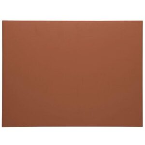 Planche poly HACCP épaisseur 15 mm HD 500 au m² - Brun