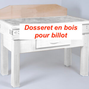 Dosseret bois pour billot - 1700x600