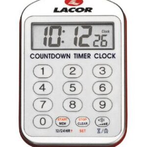 Minuteur de cuisine avec alarme - 130x245x25 mm