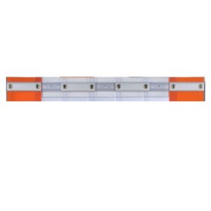 Rideaux fixes Positif ou Nיgatif - Bandeau Largeur 2590 mm avec Recouvrement 40 % en laniטre 190x2 mm