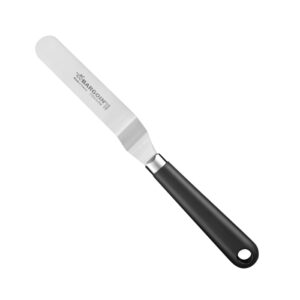 Spatule coudיe Inox א virole 49x290 mm - Noir