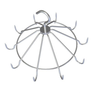 Couronne 10 crochets - Inox