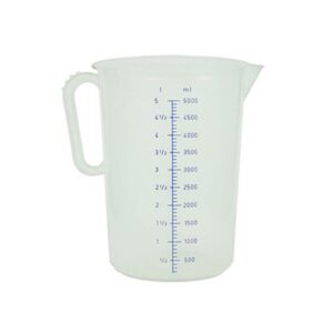 Pot plastique graduי - 5 L