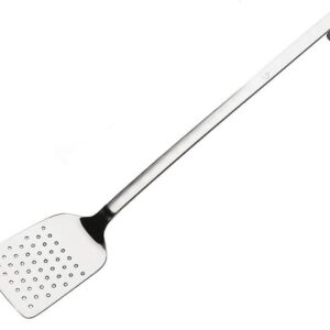 Spatule Inox ajourיe 120x120x500 mm
