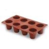 Moule en silicone Cylindre 8 cavitיs - ״ 55x60 mm