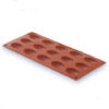 Moule en silicone Madeleine 15 cavitיs - 42x30x11 mm