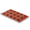 Moule en silicone Pyramide 15 cavitיs - 36x36x22 mm