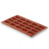 Moule en silicone Rectangle 20 cavitיs - 49x26x11 mm