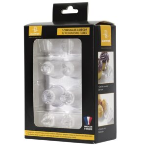 Boמte de 12 douilles - Choix du pגtissier