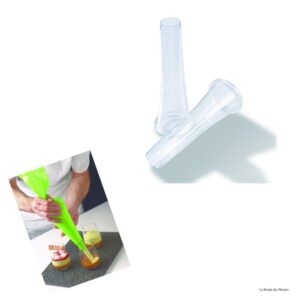 Douille Copolyester unie pour verrine ״ 10x105 mm