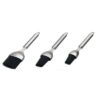 Pinceau en silicone avec manche inox 18/10 - 24 cm
