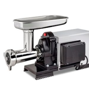 Hachoir monophasé simple coupe Type 22 corps court (Reber) - Inox