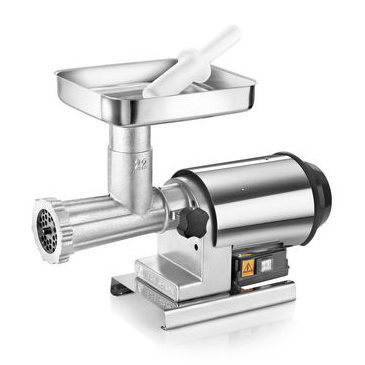 Hachoir monophasé simple coupe Type 22 corps long (Tre Spade) 1 Hachoir monophasé simple coupe Type 22 corps long (Tre Spade)