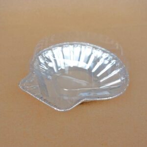 Barquette aluminium Opercule CO10 (x100) - 126x123x20 mm