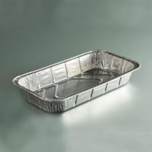 Barquette aluminium PG1900 (x100) - 321x173x43 mm - 1900 ml