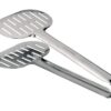 Pince inox pour Hamburger - 240 mm