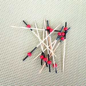 Pique Boule Rouge - 90 mm (x100)