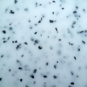 Planche poly épaisseur 20 mm HD 500 au m² - Marbré Blanc & Noir