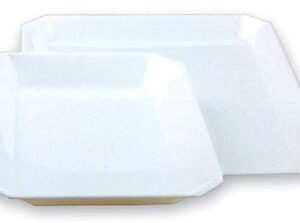 Plat Plexi blanc - 325x225x17 mm - Pans coupés