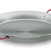 Plat Paella Acier Ø 200 mm, 2 poignées, 1 Ration