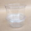 Pot à coulis PET 250 ml - Ø 117x44 mm - Cristal (x50)