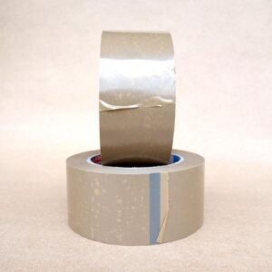 Ruban adhésif polypropylène acrylique 50 mm x 66 m, havane