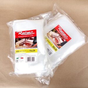 Sac sous vide MENAGE 100 conservation & cuisson - 250x350 mm (x100)