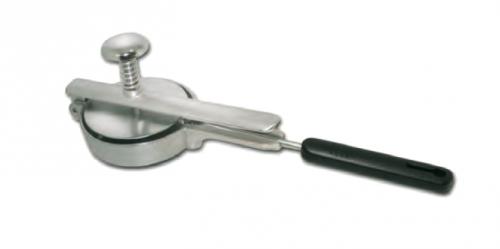 Steaker Inox forme ronde avec pellette - 360x100x105 mm 1 Steaker Inox forme ronde avec pellette - 360x100x105 mm