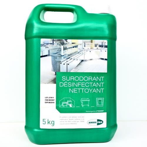 Surodorant Désinfectant Nettoyant - 5 L (Anios) 1 Surodorant Désinfectant Nettoyant - 5 L (Anios)